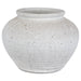 Uttermost Floreana Round White Vase 18103