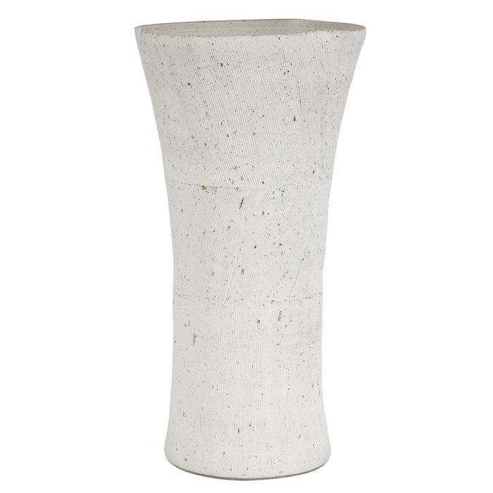 Uttermost Floreana Tall White Vase 18105