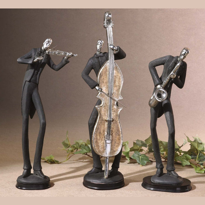Uttermost Musicians Decorative Figurines, Set/3 19061