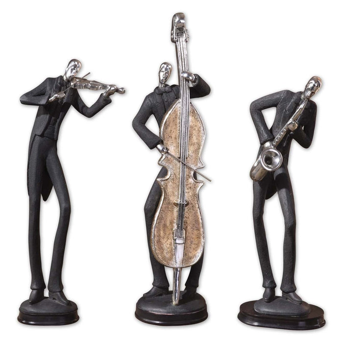 Uttermost Musicians Decorative Figurines, Set/3 19061