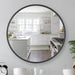 Sage Modern Circle Wall Mirror, Multiple Sizes