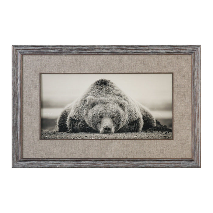 Uttermost Deep Sleep Bear Print 33661