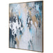 Uttermost Stormy Seas Hand Painted Canvas 36058