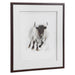 Uttermost Rustic Bull Framed Animal Print 41606