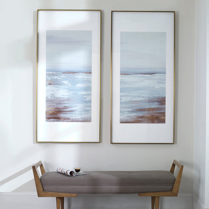 Uttermost Coastline Framed Prints, S/2 33716