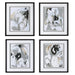 Uttermost Tangled Threads Abstract Framed Prints, S/4 41419