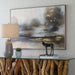 Uttermost Gilt Misty Landscape Framed Print 41437