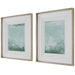 Uttermost Coastal Patina Modern Framed Prints, S/2 41439
