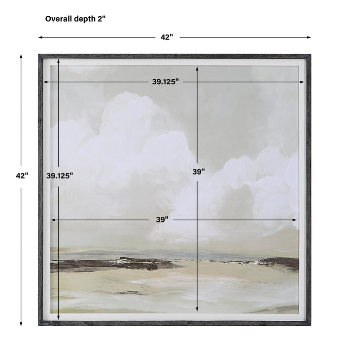 Uttermost Soft Clouds Framed Print 41443