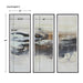 Uttermost Graphite Horizon Framed Prints, Set/3 41444