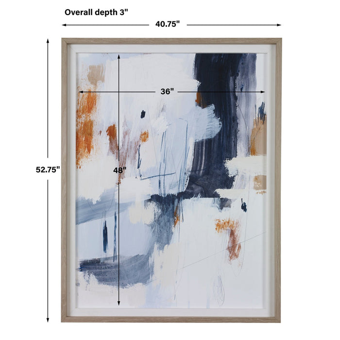 Uttermost Variant Abstract Framed Print 41448