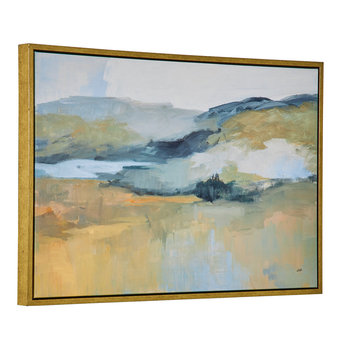 Uttermost Folded Hills Framed Landscape Art 32333
