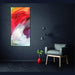 Whiteline Modern Living Flame Canvas
