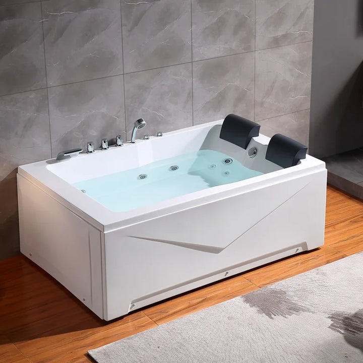 Empava 71 inch Acrylic Alcove Whirlpool Bathtub - EMPV-71JT667B