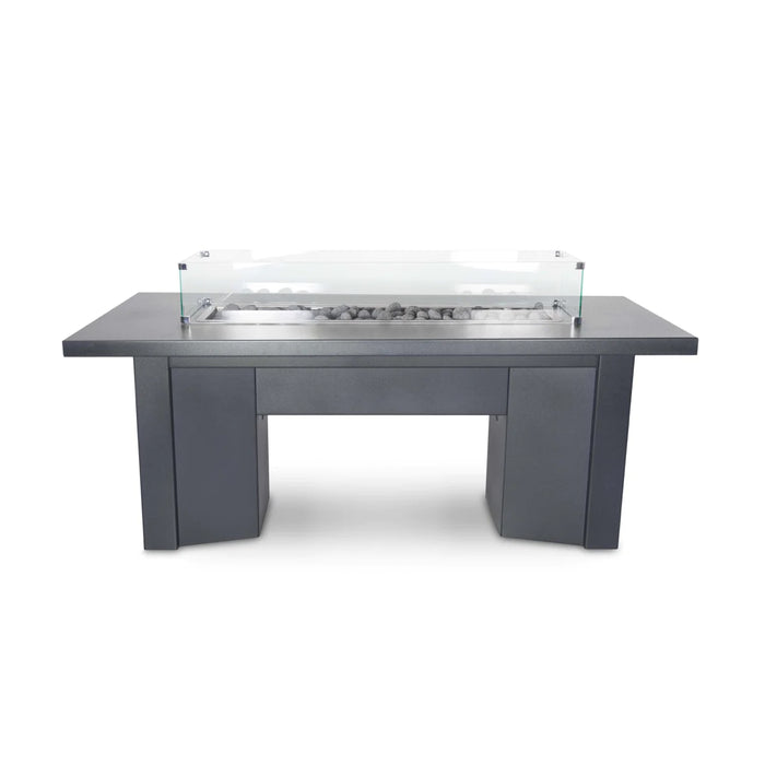 The Outdoor Plus Alameda Fire Table | Powder Coated Metal