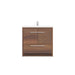 Alya Bath Sortino 36" Single Rosewood Modern Freestanding Bathroom Vanity With Acrylic Top and Integrated Sink