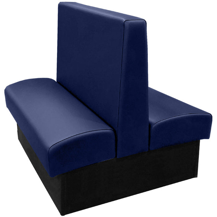 Oak Street Manufacturing Double 48" x 42" Ambrose Vinyl/Upholstered Booth