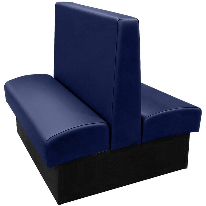 Oak Street Manufacturing Double 24" x 42" Ambrose Vinyl/Upholstered Booth