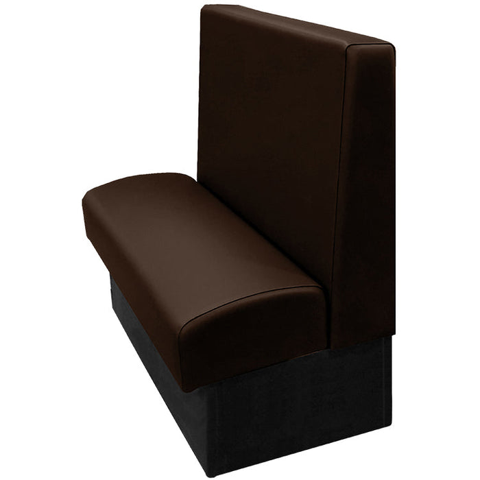 Oak Street Manufacturing Single 48" x 42" Ambrose Vinyl/Upholstered Booth