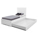 Whiteline Modern Living Anna Twin Trundle Bed