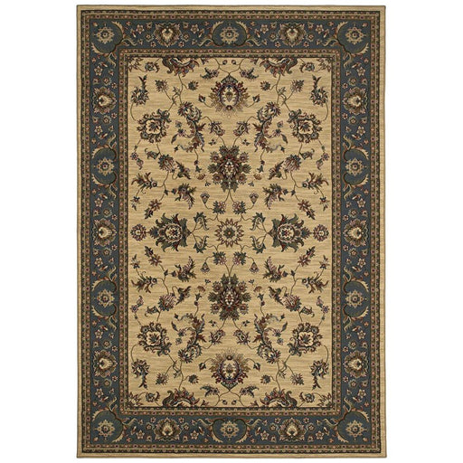 Oriental Weavers Ariana 311Z3 Ivory/ Blue 12' x 15' Indoor Area Rug A311Z3360450ST