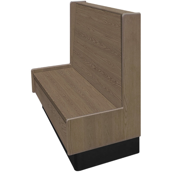 Oak Street Manufacturing Single 72" x 42" Aristocrat Wood Frame Booth