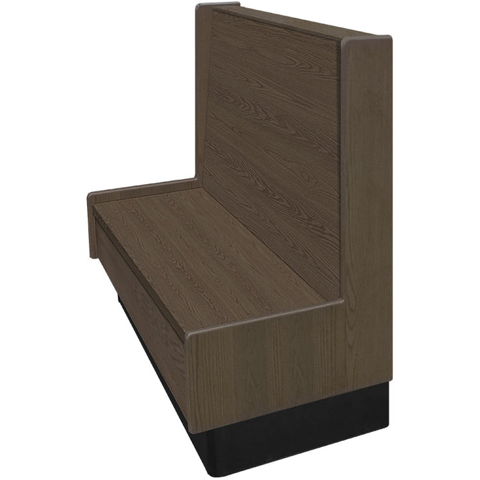 Oak Street Manufacturing Single 72" x 42" Aristocrat Wood Frame Booth