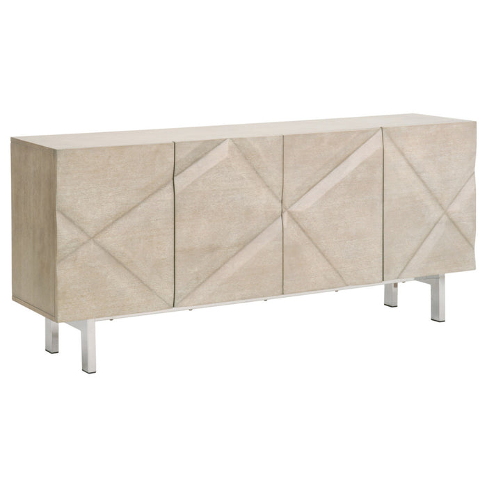Essentials For Living Meridian Atticus Media Sideboard 1650.NGA/CHR