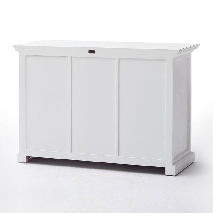 NovaSolo Halifax Buffet with 2 Baskets White B129