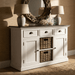 NovaSolo Halifax Accent Buffet with 2 Baskets Two-tone B129TWD