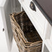 NovaSolo Halifax Accent Buffet with 2 Baskets Two-tone B129TWD