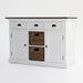 NovaSolo Halifax Accent Buffet with 2 Baskets Two-tone B129TWD