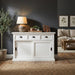 NovaSolo Halifax Buffet with Sliding Doors White B130