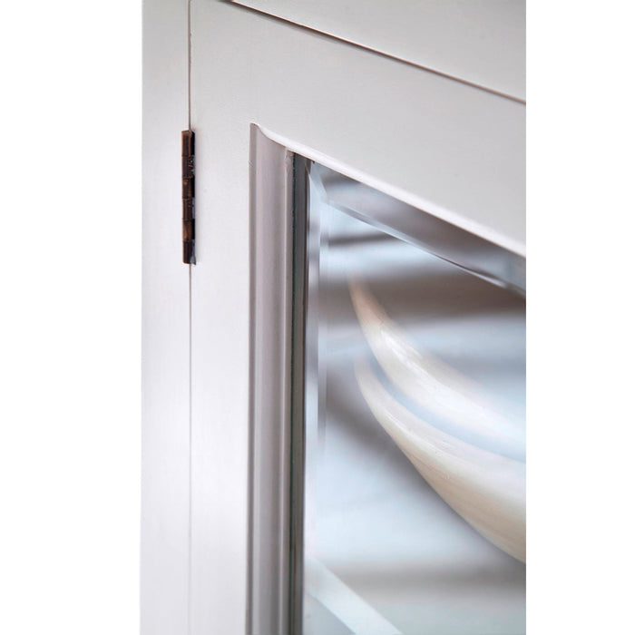 NovaSolo Halifax Display Buffet with 4 Glass Doors White B184