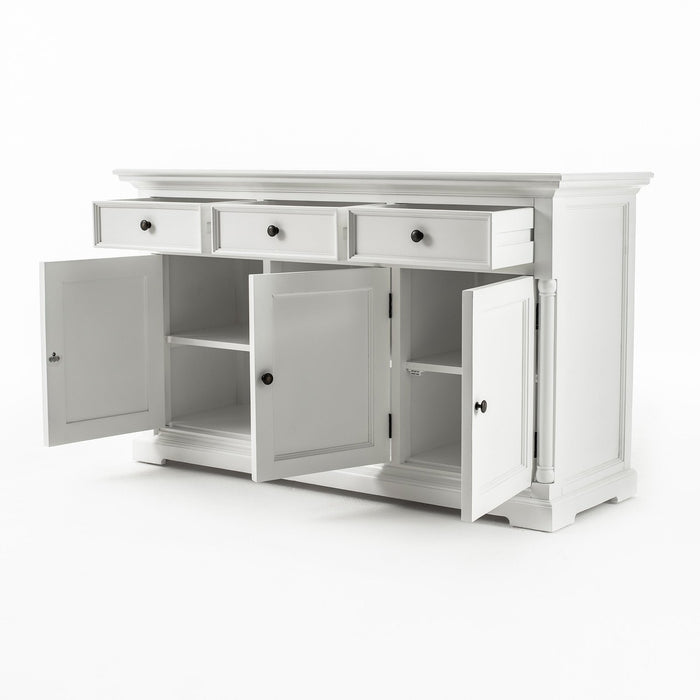 NovaSolo Provence Classic Sideboard with 3 doors White B185