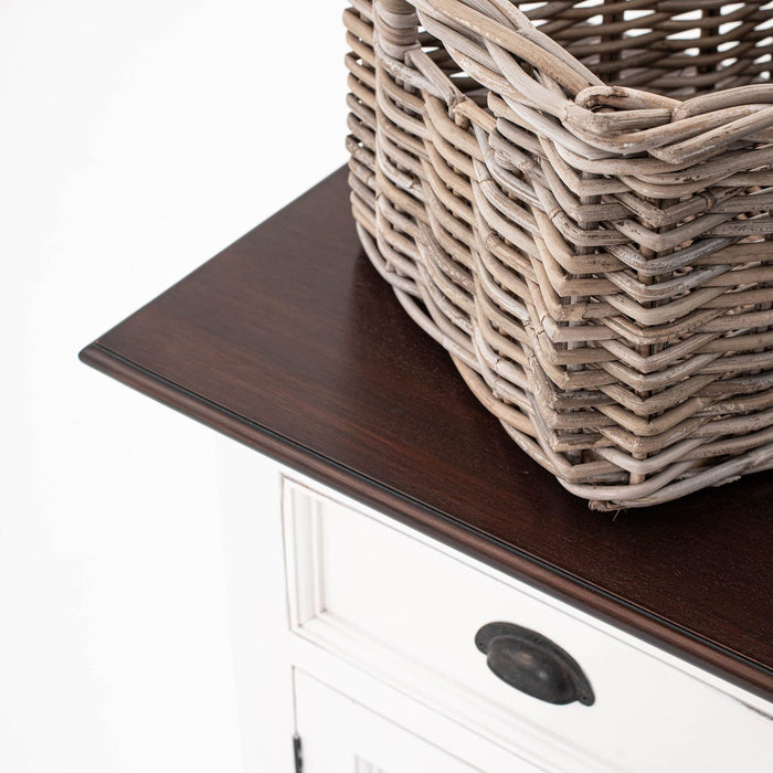 NovaSolo Halifax Accent Buffet with 4 Baskets Two-tone B189TWD