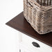 NovaSolo Halifax Accent Buffet with 4 Baskets Two-tone B189TWD
