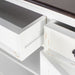 NovaSolo Halifax Accent Buffet In White Distress & Deep Brown B190TWD