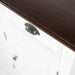 NovaSolo Halifax Accent Buffet with 4 Doors 3 Drawers In White Distress & Deep Brown B192TWD