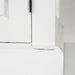 NovaSolo Halifax Accent Buffet with 4 Doors 3 Drawers In White Distress & Deep Brown B192TWD