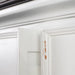 NovaSolo Halifax Accent Buffet with 4 Doors 3 Drawers In White Distress & Deep Brown B192TWD