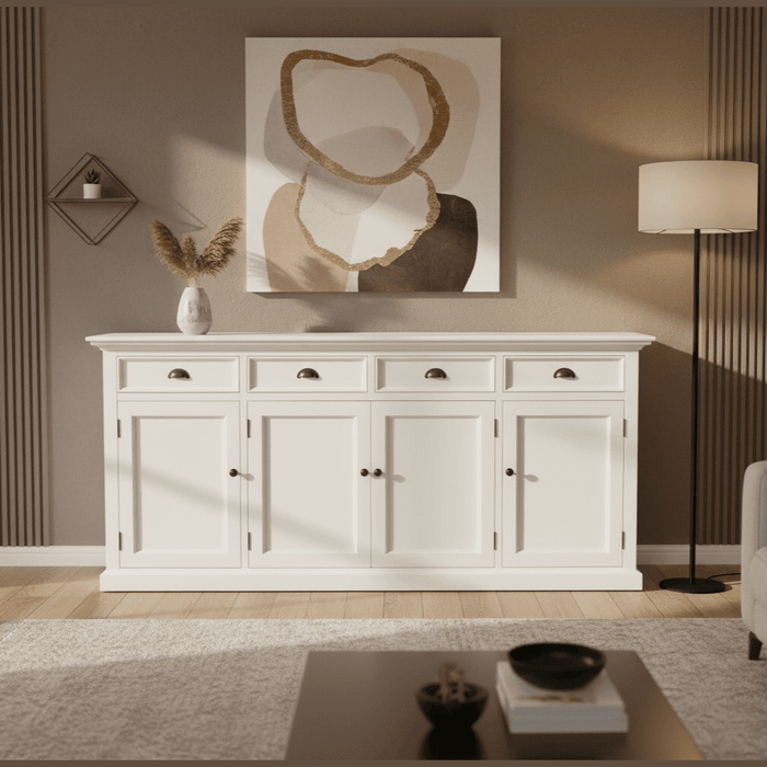 NovaSolo Halifax Buffet in Classic White B194