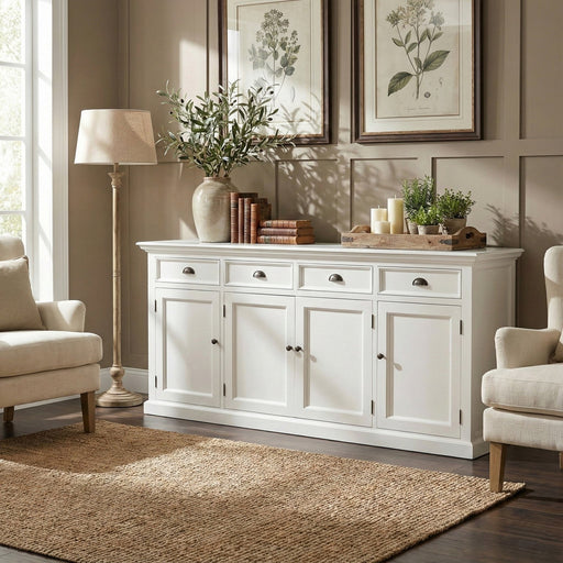 NovaSolo Halifax Buffet in Classic White B194