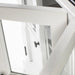 NovaSolo Halifax Contrast Buffet with 4 Glass Doors in Classic White & Black B196CT