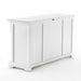 NovaSolo Provence Buffet with 4 Doors 3 Drawers in Classic White B198