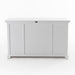 NovaSolo Provence Buffet with 4 Doors 3 Drawers in Classic White B198