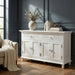 NovaSolo Skansen Buffet with 4 Doors in Classic White B199