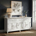 NovaSolo Skansen Buffet with 5 Doors in Classic White B200