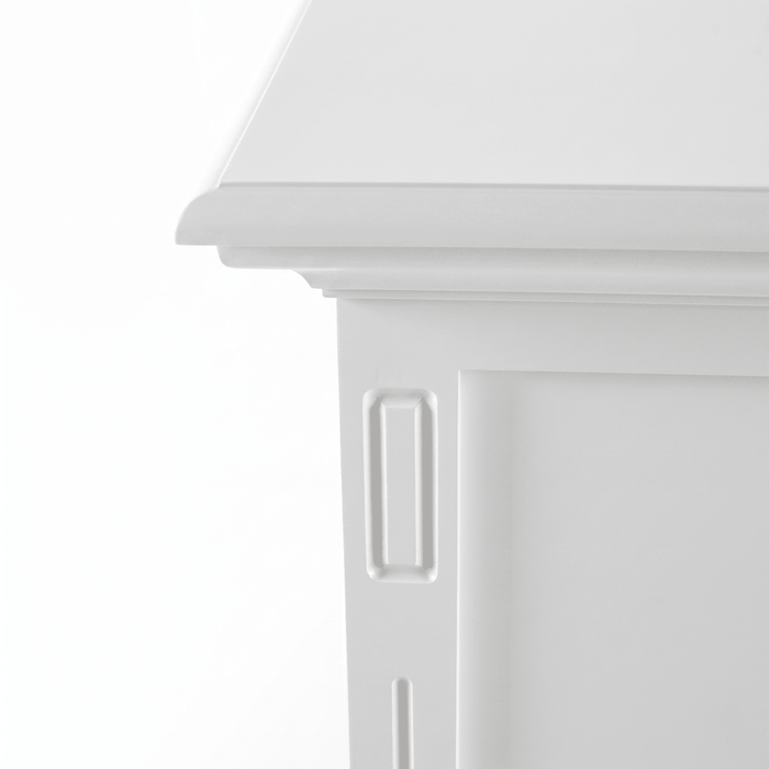 NovaSolo Skansen Buffet with 4 Doors 3 Drawers in Classic White B201