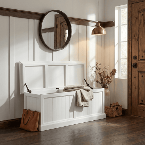 NovaSolo Halifax Storage Chest White BB002